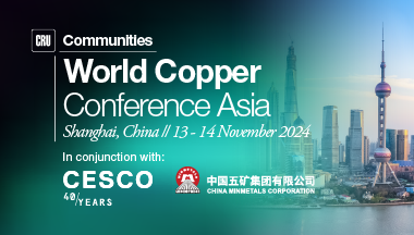 CRU World Copper Conference Asia 2024