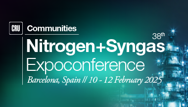 CRU Nitrogen+Syngas Expoconference 2025